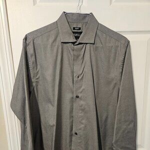 Kenneth Cole Slim Gray Dress Shirt